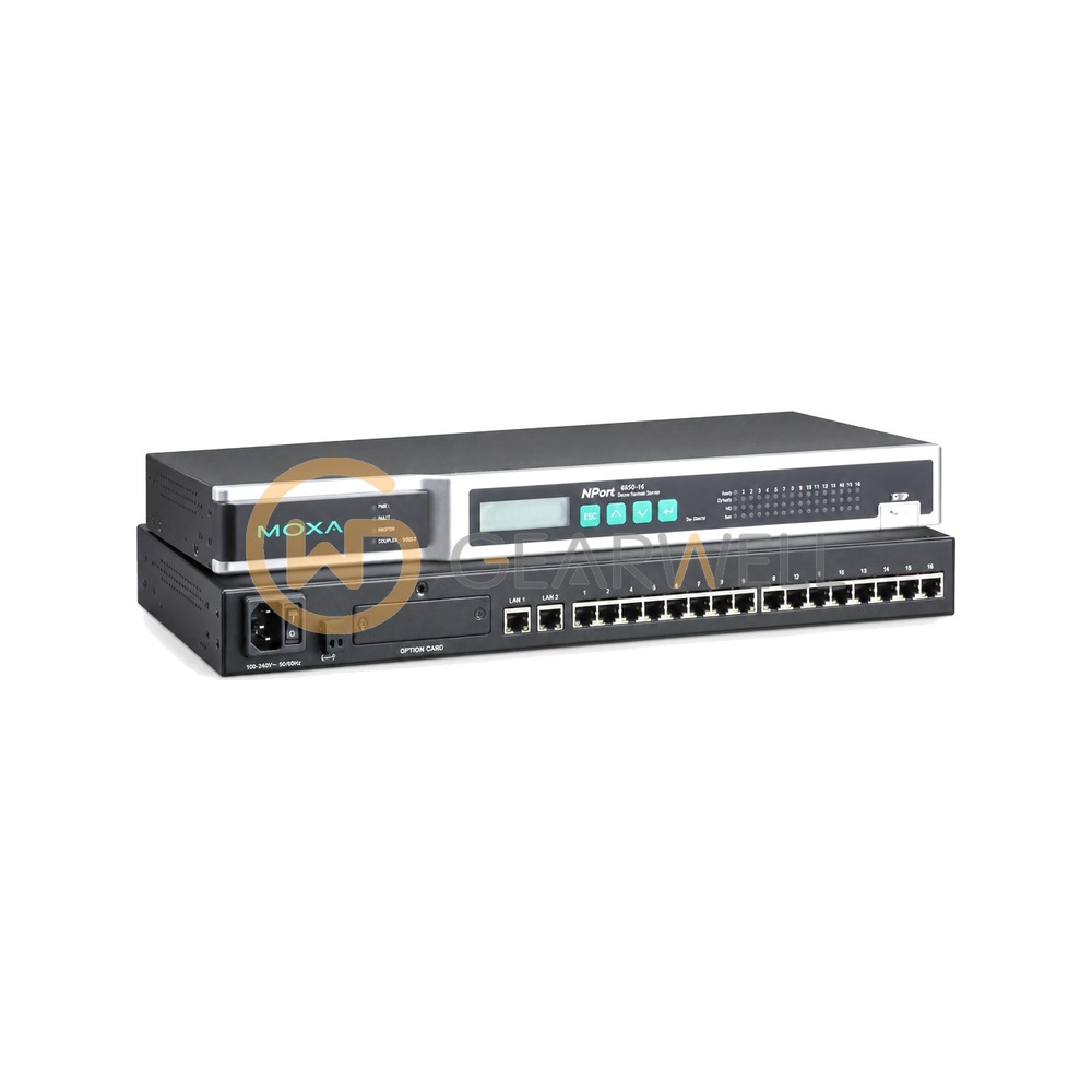 MOXA NPort 6650-16 Secure Terminal Server