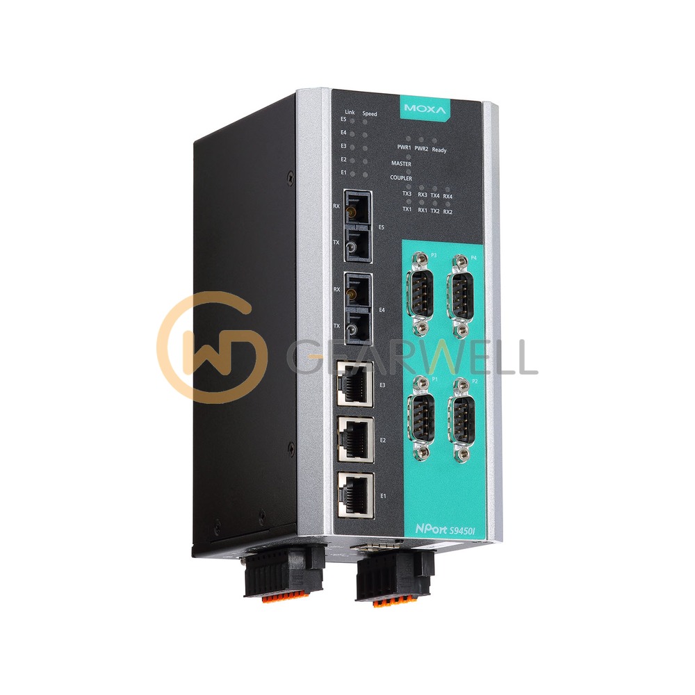 Moxa NPort S9450I-2S-SC-WV-T NPort S9450I Serial Device Server