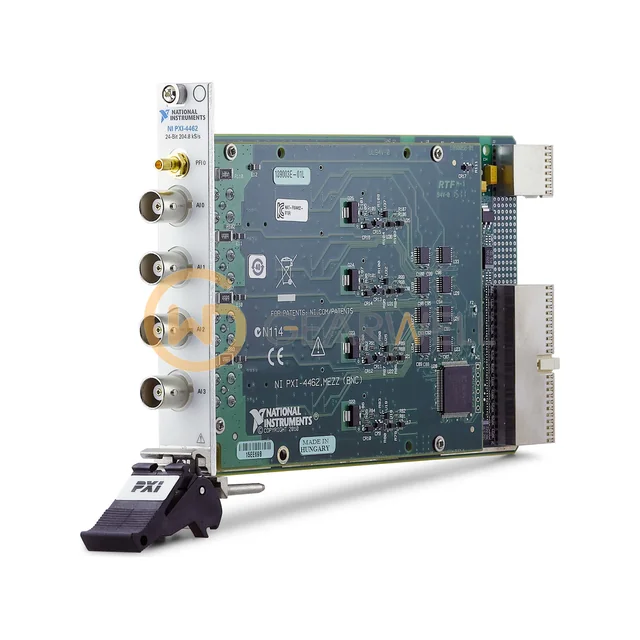National Instruments PXI-4462 4-Input Sound and Vibration Module