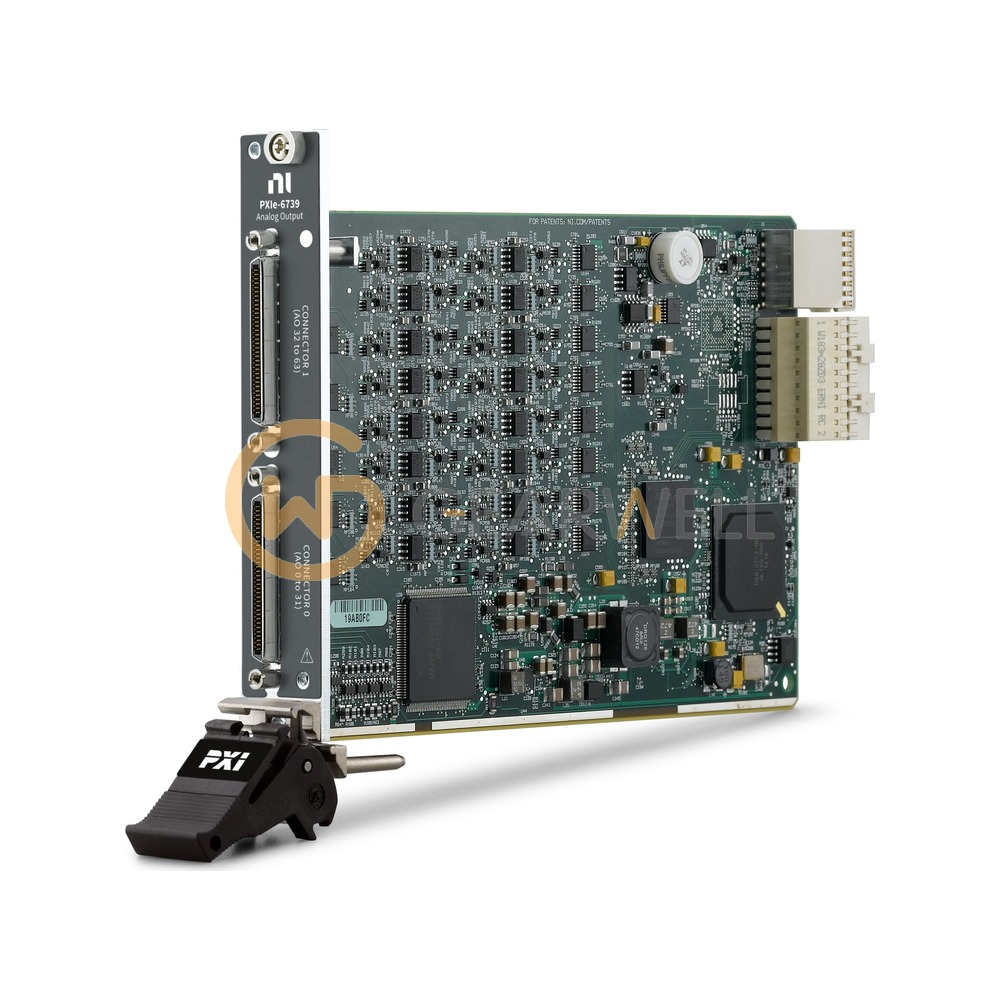 National Instruments PXIe-6739 64-Channel PXI Analog Output Module