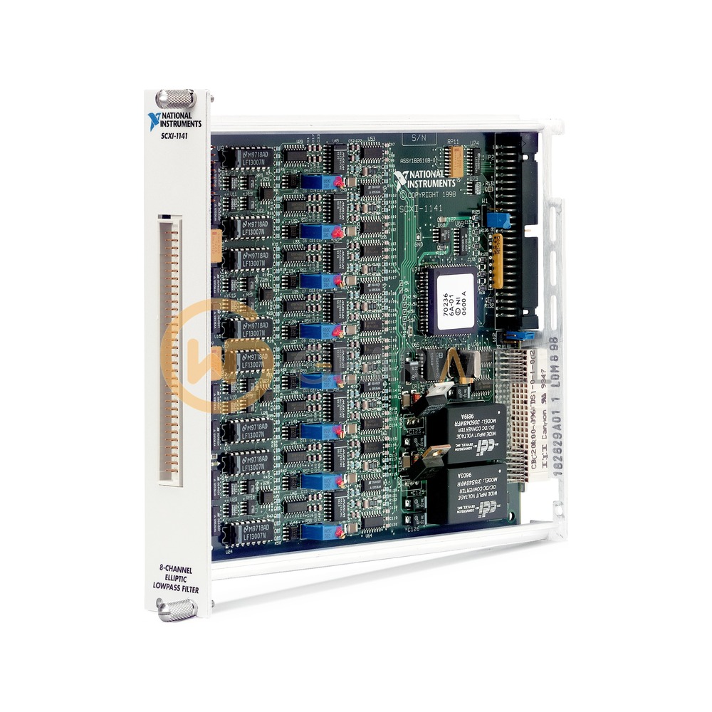 National Instruments SCXI-1141 8-Ch Elliptic Lowpass Filter Module