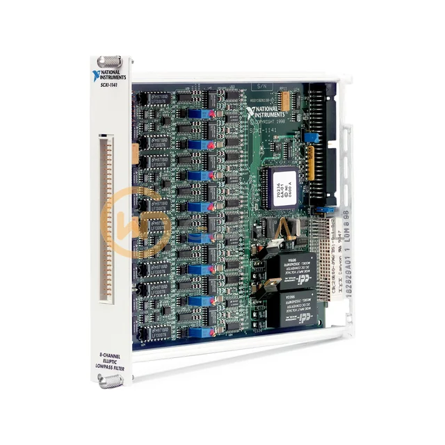 National Instruments SCXI-1141 8-Ch Elliptic Lowpass Filter Module