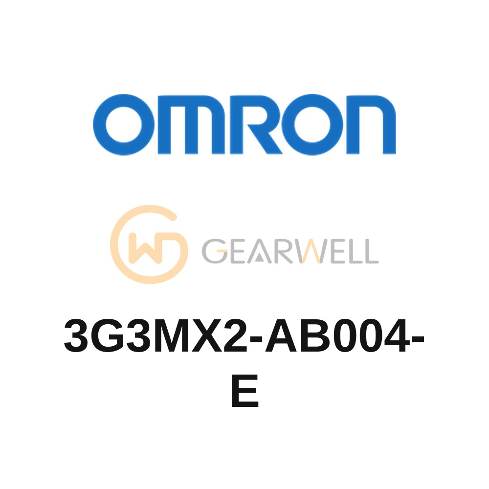 OMRON 3G3MX2-AB004-E MX2 Compact inverter (vector control)