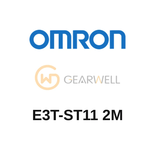 OMRON E3T-ST11 2M E3T Through-beam photoelectric sensor (miniature, side-view)