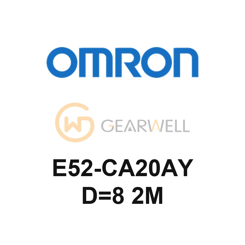 OMRON E52-CA20AY D=8 2M E52 Thermocouple Sensor