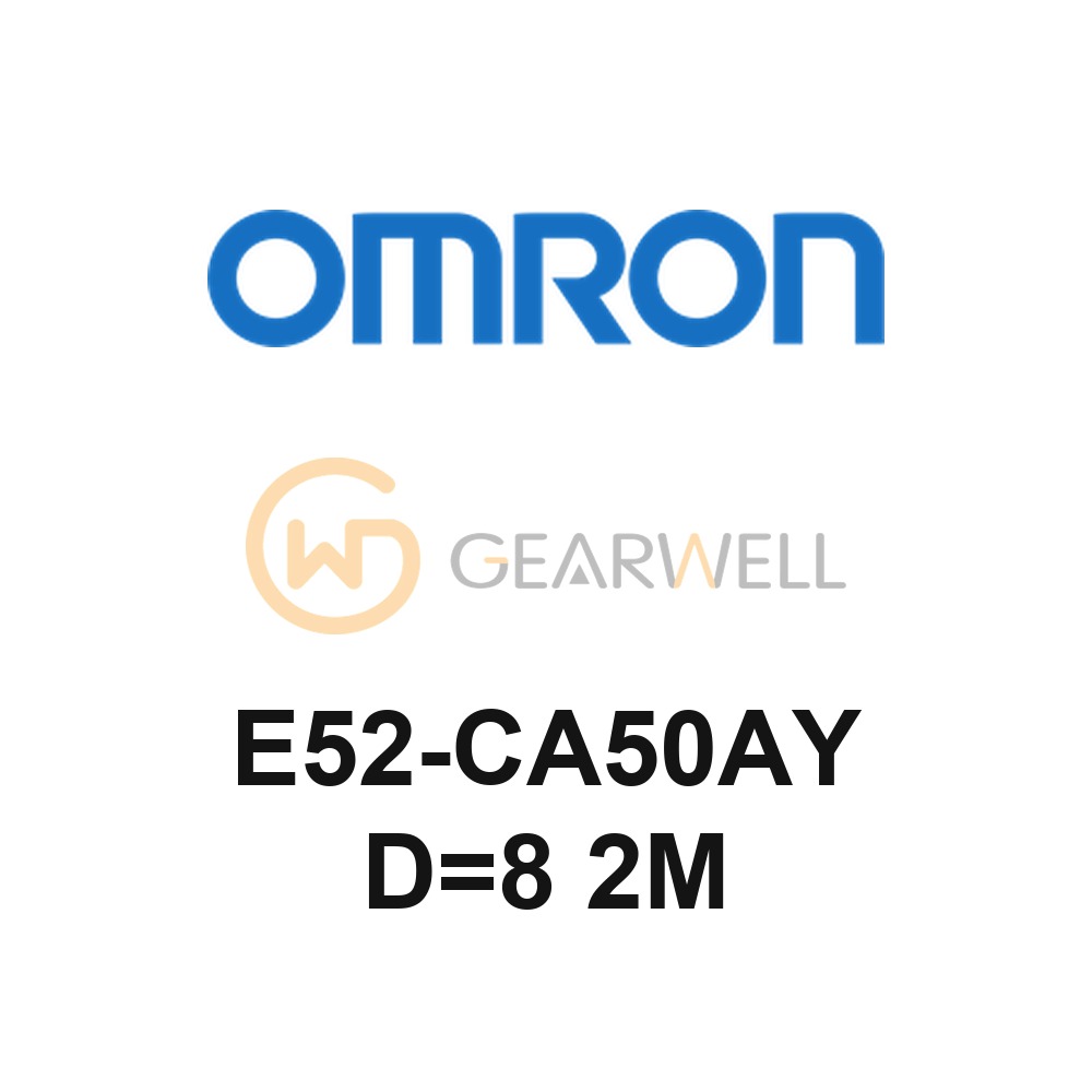 OMRON E52-CA50AY D=8 2M E52 Thermocouple Sensor