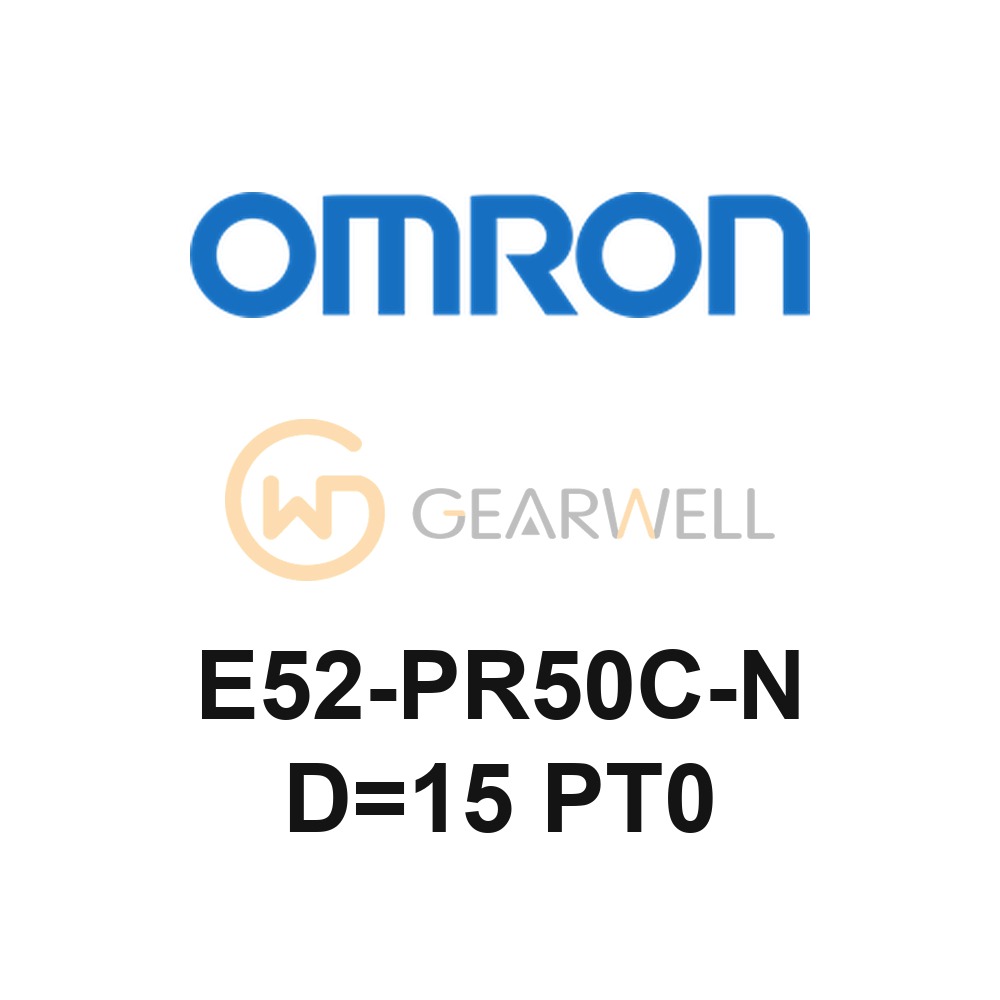 OMRON E52-PR50C-N D=15 PT0 E52 Thermocouple Sensor
