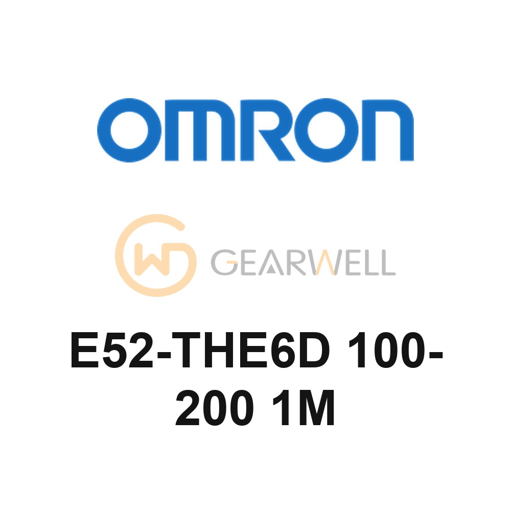 OMRON E52-THE6D 100-200 1M E52-THE Thermistor Temperature Sensor