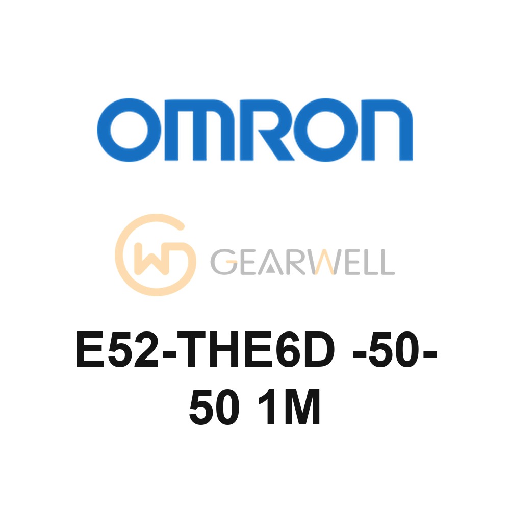 OMRON E52-THE6D -50-50 1M E52-THE Thermistor Temperature Sensor