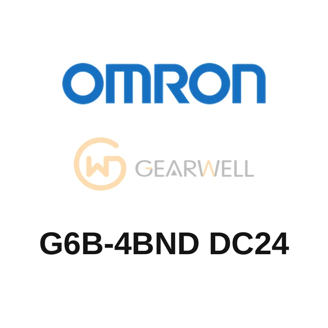 OMRON G6B-4BND DC24 G6B-4□□ND Terminal relay (4-point)