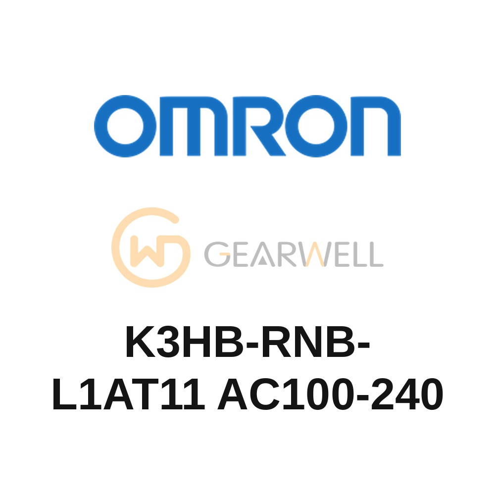 OMRON K3HB-RNB-L1AT11 AC100-240 K3HB-R Digital panel indicator (rotary pulse / frequency)