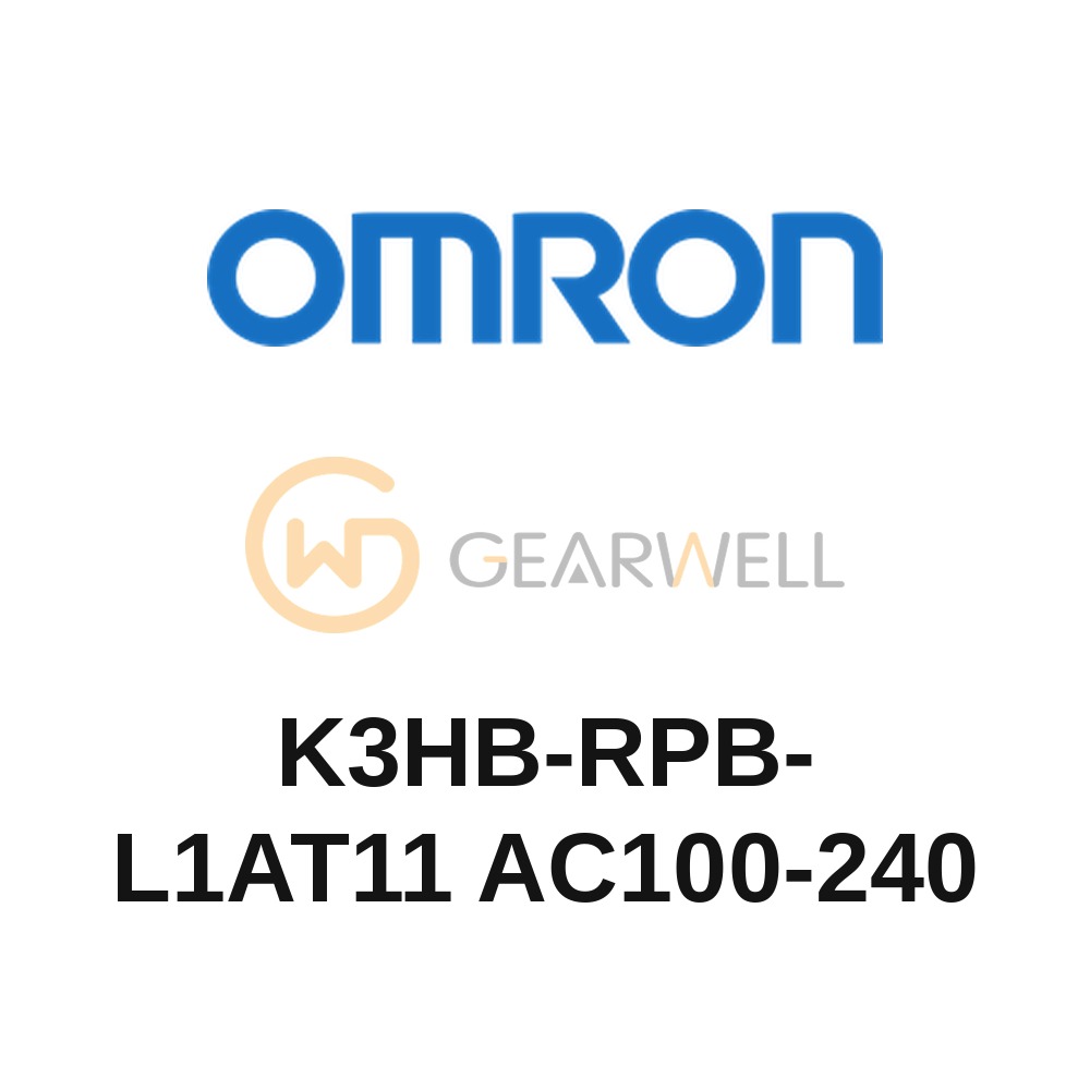 OMRON K3HB-RPB-L1AT11 AC100-240 K3HB-R Digital panel indicator (rotary pulse / frequency)