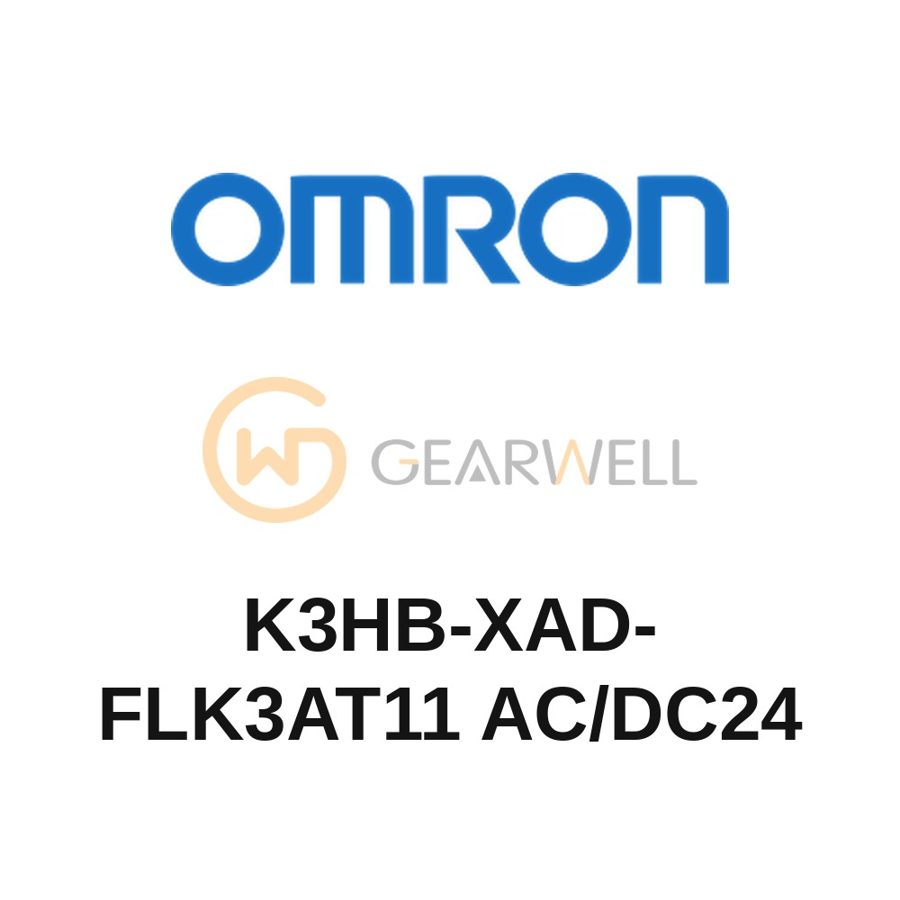 OMRON K3HB-XAD-FLK3AT11 AC/DC24 K3HB-X Digital panel indicator (process meter, DC current input)