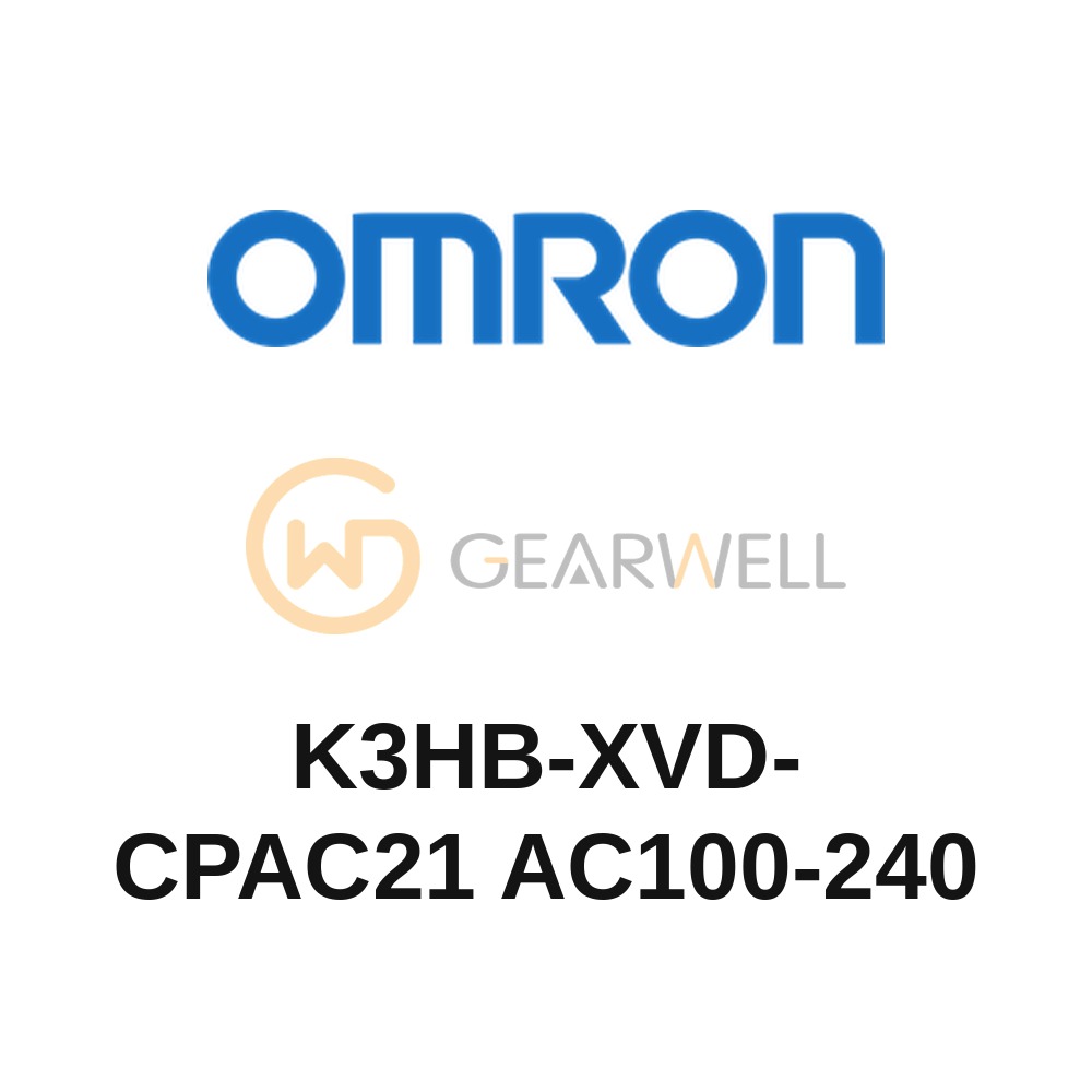 OMRON K3HB-XVD-CPAC21 AC100-240 K3HB-X Digital panel indicator (process meter, DC voltage input)