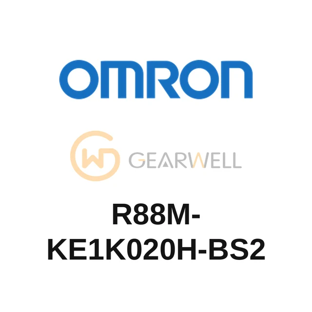 OMRON R88M-KE1K020H-BS2 G5 pulse train (R88M-KE) AC servomotor