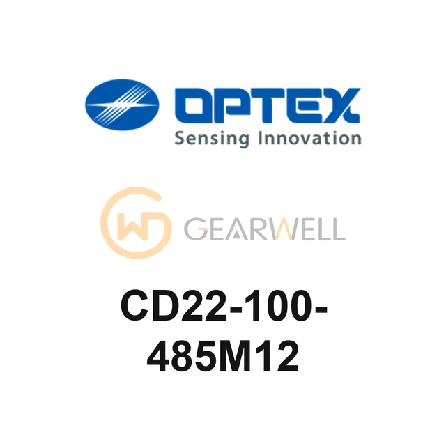 OPTEX CD22-100-485M12 CD22 Laser Displacement Sensor, RS-485