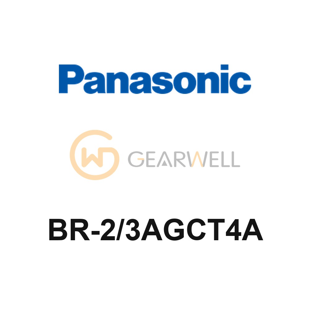 PANASONIC BR-2/3AGCT4A Lithium Battery Pack with Plug