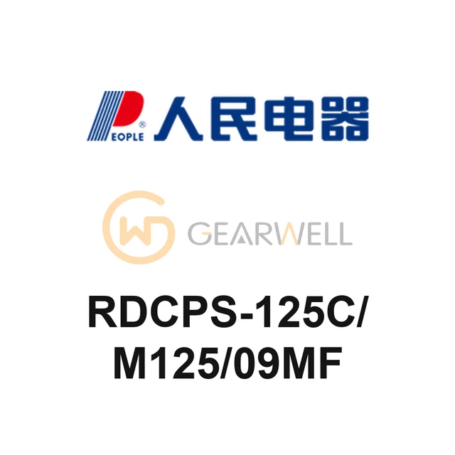 People Electric RDCPS-125C/M125/09MF Control and Protective Switch
