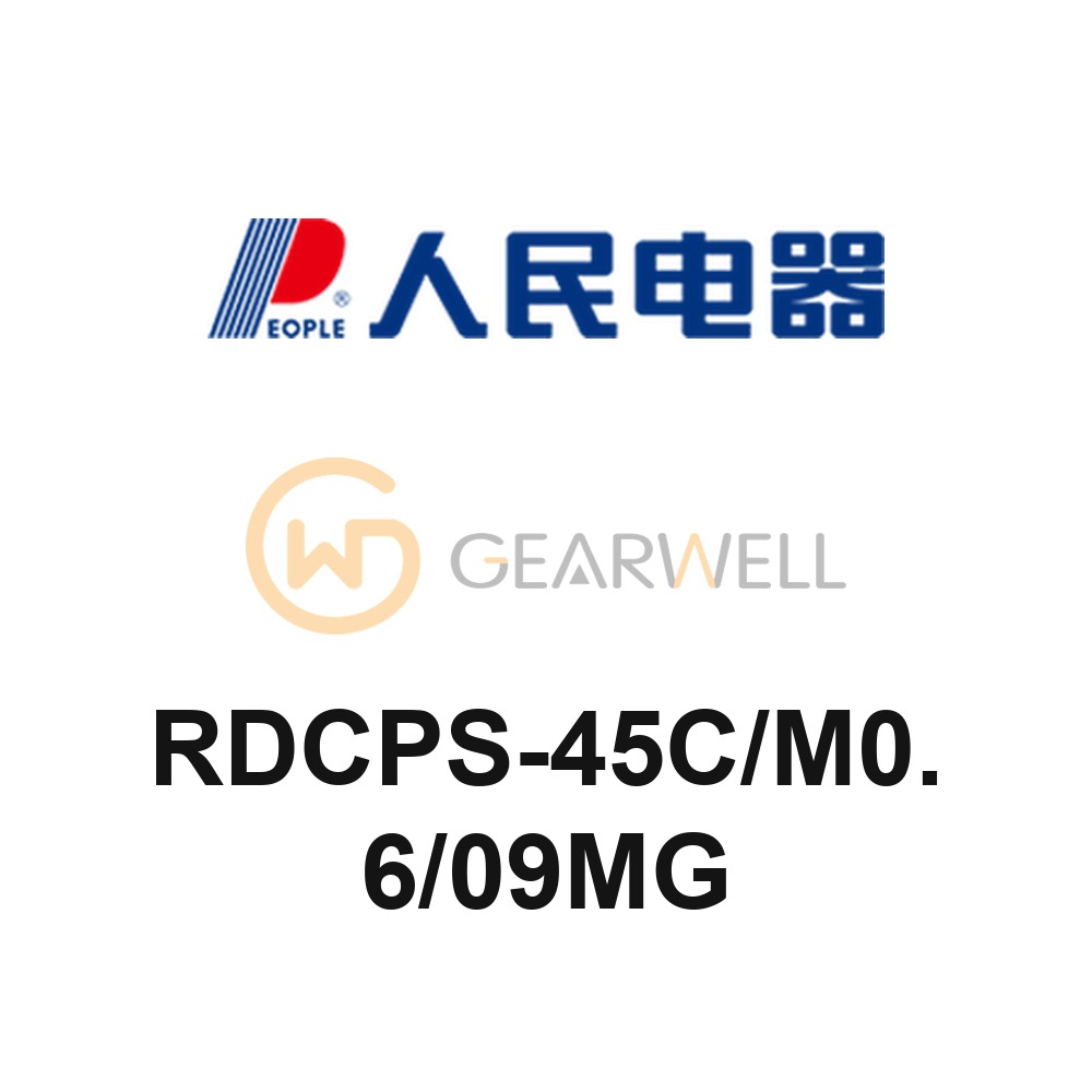 People Electric RDCPS-45C/M0.6/09MG Control and Protective Switch