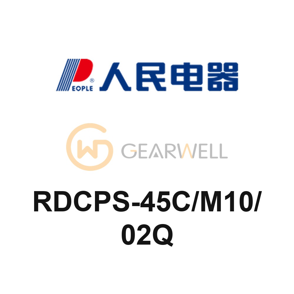 People Electric RDCPS-45C/M10/02Q Control and Protective Switch