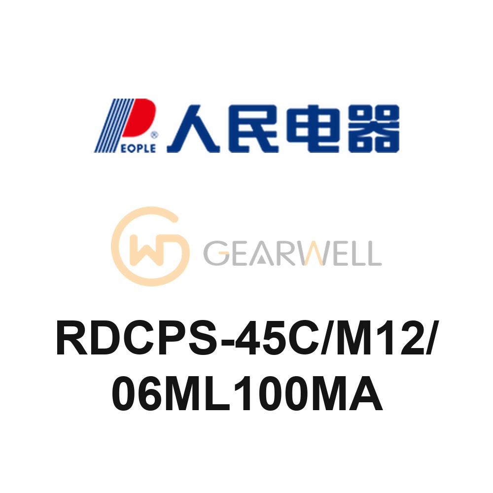 People Electric RDCPS-45C/M12/06ML100MA Control and Protective Switch