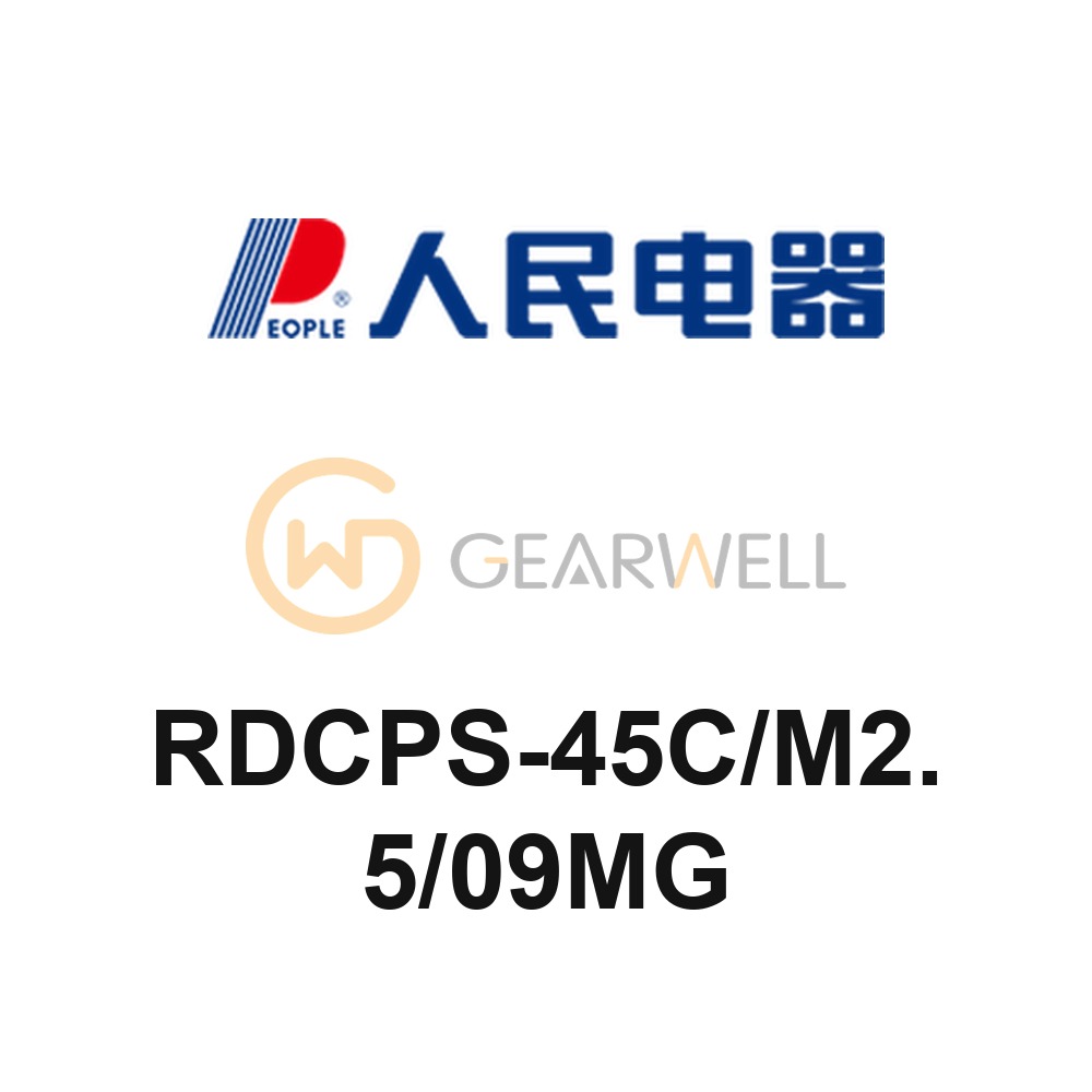 People Electric RDCPS-45C/M2.5/09MG Control and Protective Switch