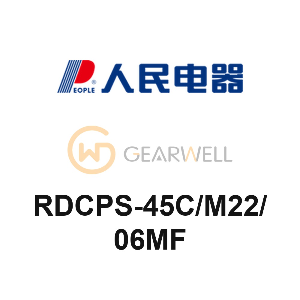 People Electric RDCPS-45C/M22/06MF Control and Protective Switch