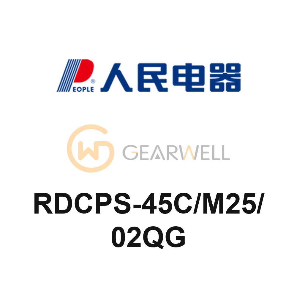 People Electric RDCPS-45C/M25/02QG Control and Protective Switch