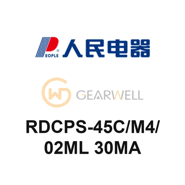 People Electric RDCPS-45C/M4/02ML 30MA Control and Protective Switch