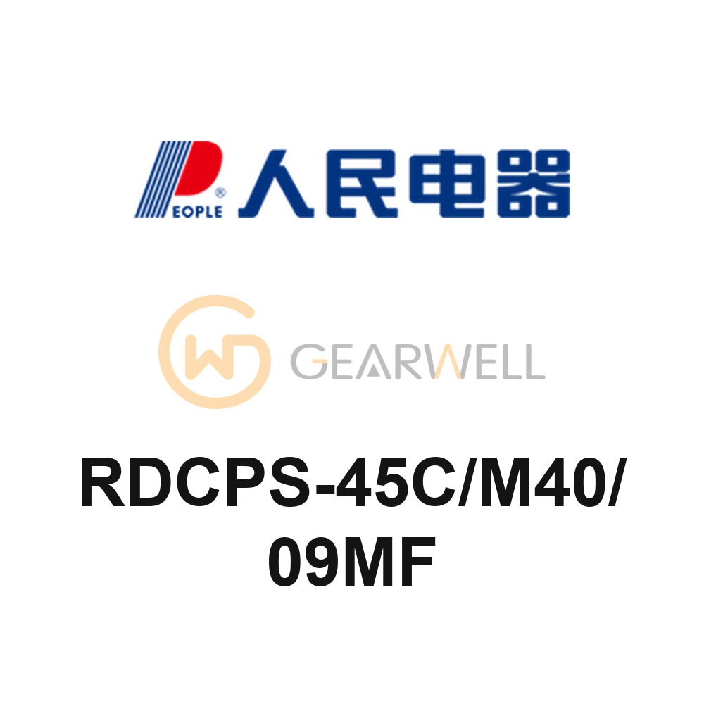 People Electric RDCPS-45C/M40/09MF Control and Protective Switch