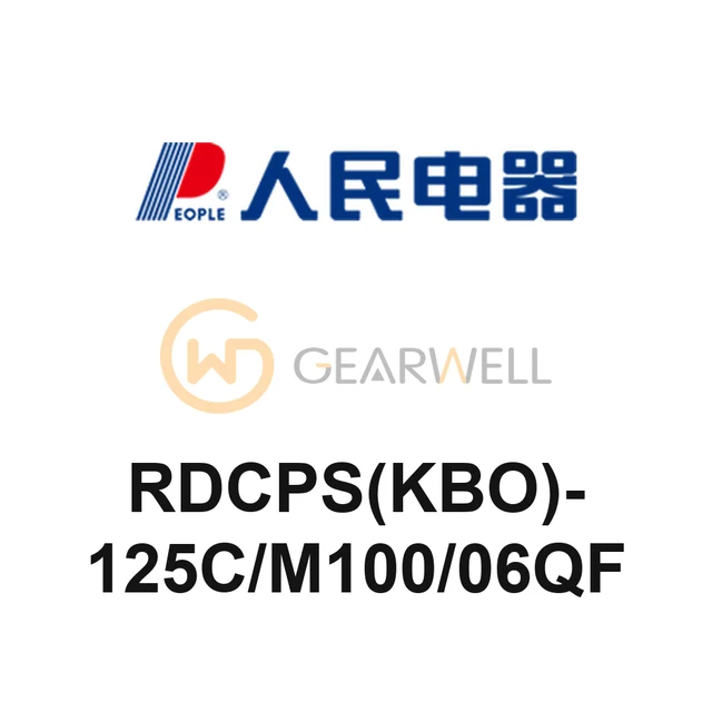 People Electric RDCPS(KBO)-125C/M100/06QF CPS Switching Device
