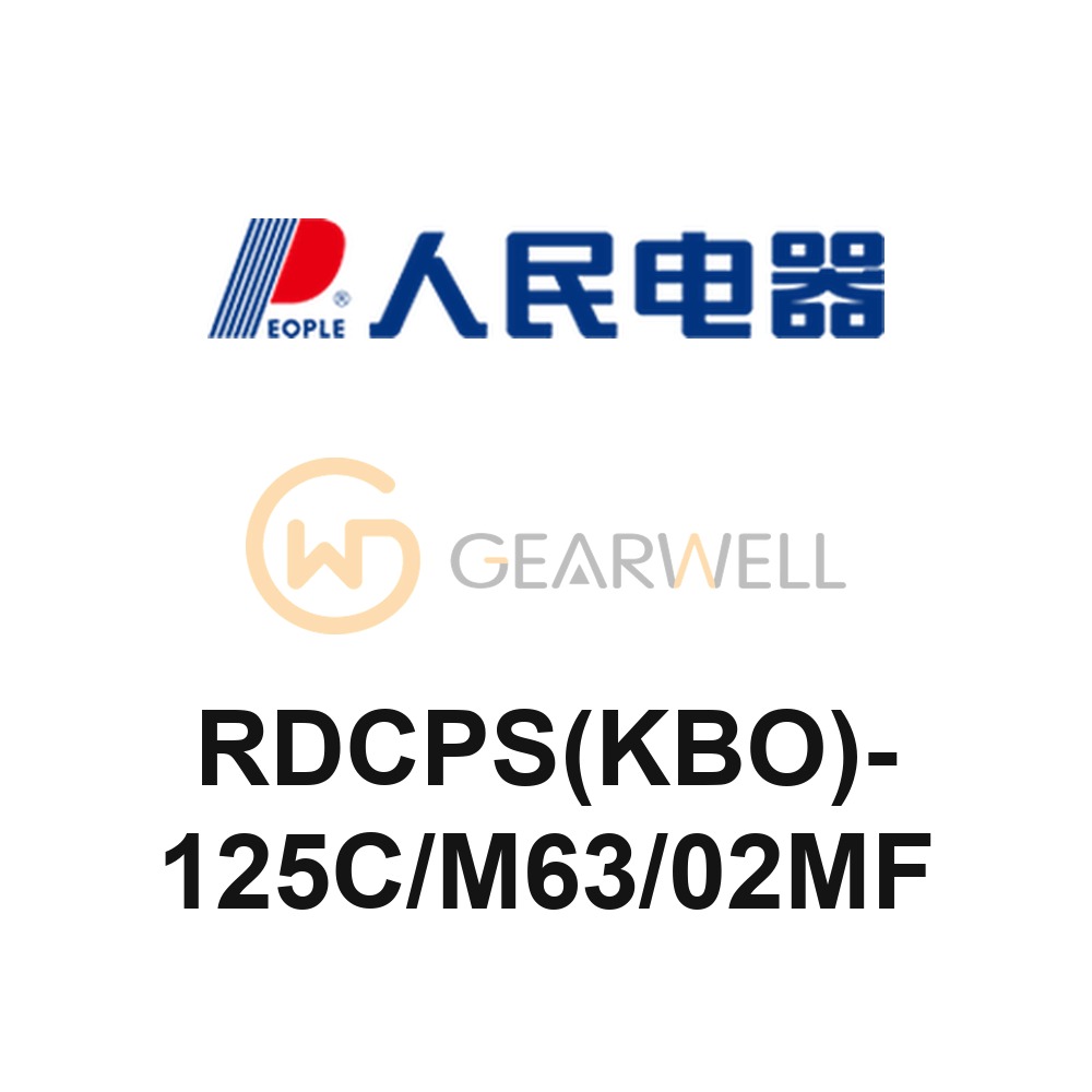 People Electric RDCPS(KBO)-125C/M63/02MF CPS Switching Device