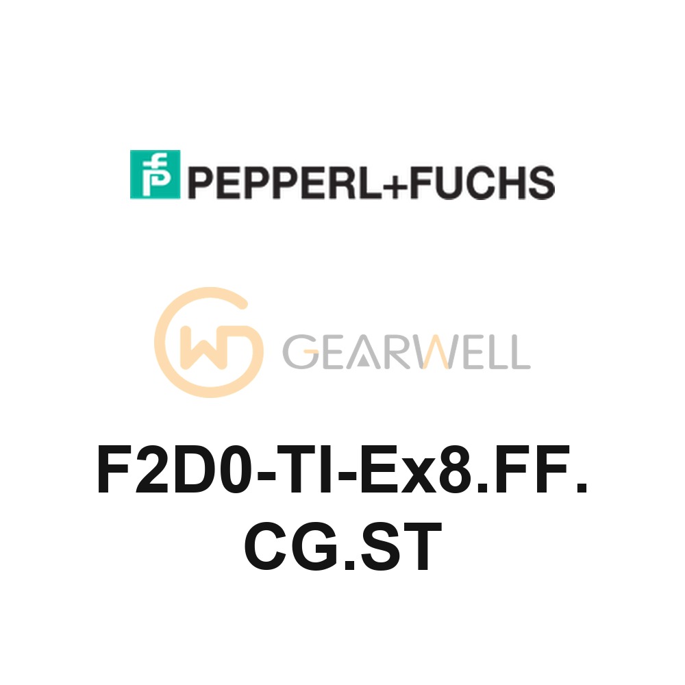 Pepperl+Fuchs F2D0-TI-Ex8.FF.CG.ST FieldConnex Temperature Multi-Input
