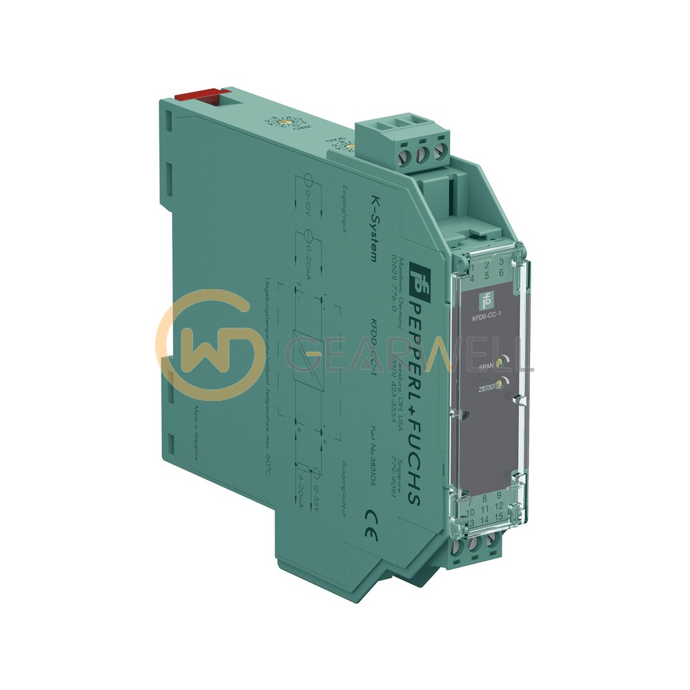 Pepperl+Fuchs KFD0-CC-1 K-System Current/Voltage Converter