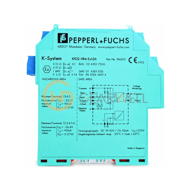 Pepperl+Fuchs KFD2-VR4-Ex1.26 K-System Voltage Repeater