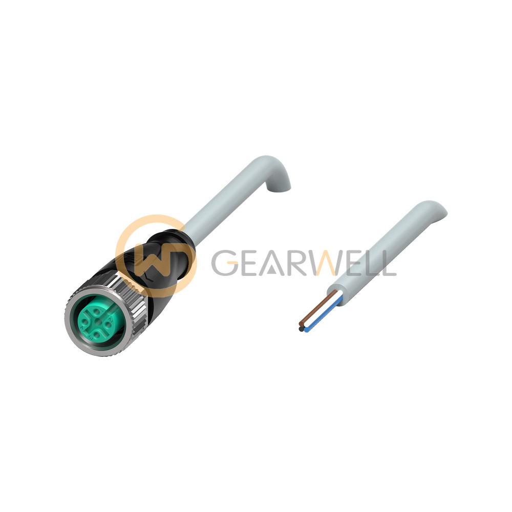 Pepperl+Fuchs V1-G-2M-PVC M12 Female Sensor Cordset