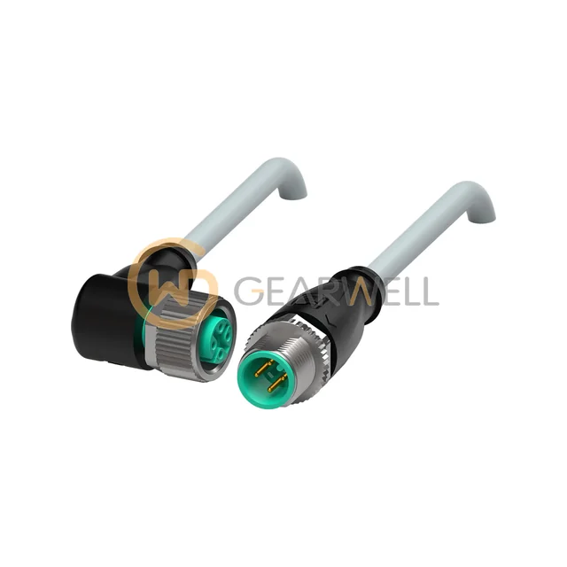 Pepperl+Fuchs V1-W-5M-PUR-ABG-V1-G M12 Shielded Connection Cable