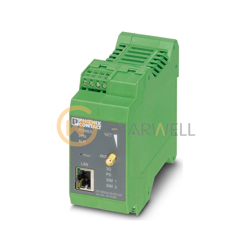 Phoenix Contact 2314008 PSI-MODEM-3G/ROUTER Industrial Cellular Router