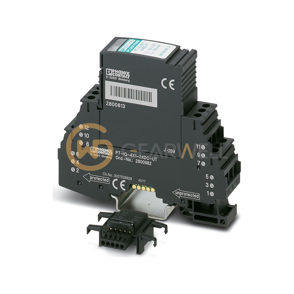 Phoenix Contact 2800982 PT-IQ-4X1-24DC-UT Surge Protection Device