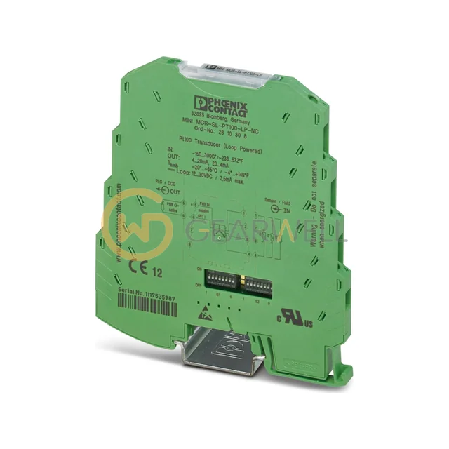 Phoenix Contact 2810308 MINI MCR-SL-PT100-LP-NC Temperature Transducer