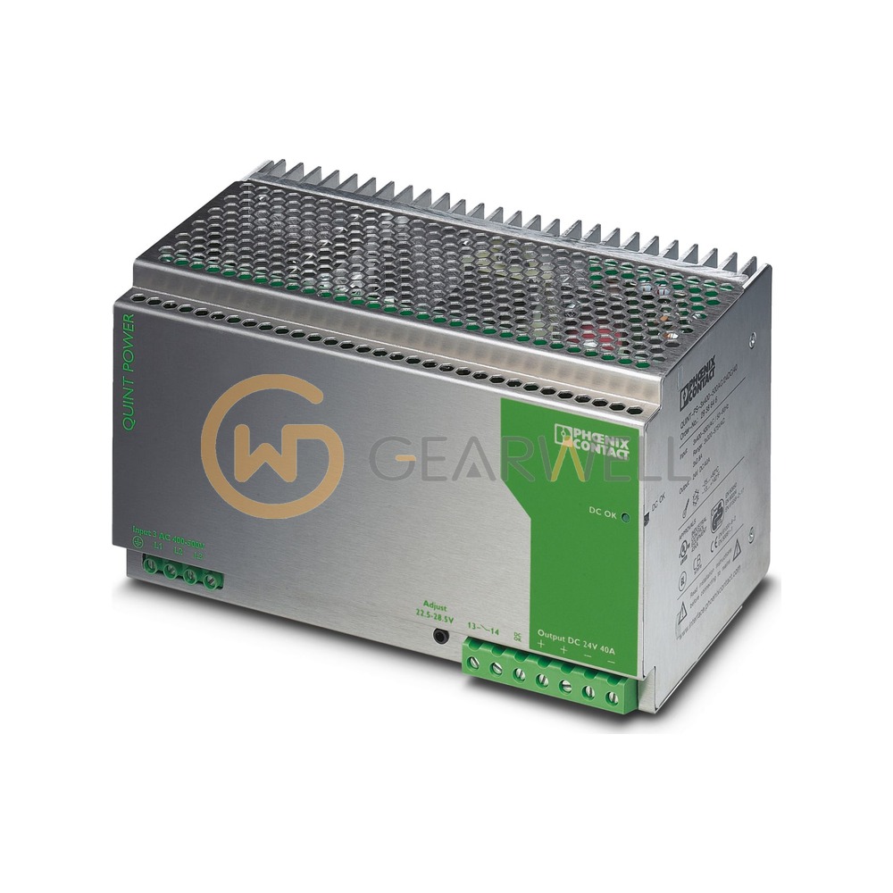 Phoenix Contact 2938646 QUINT-PS-3X400-500AC/24DC/40 Power Supply