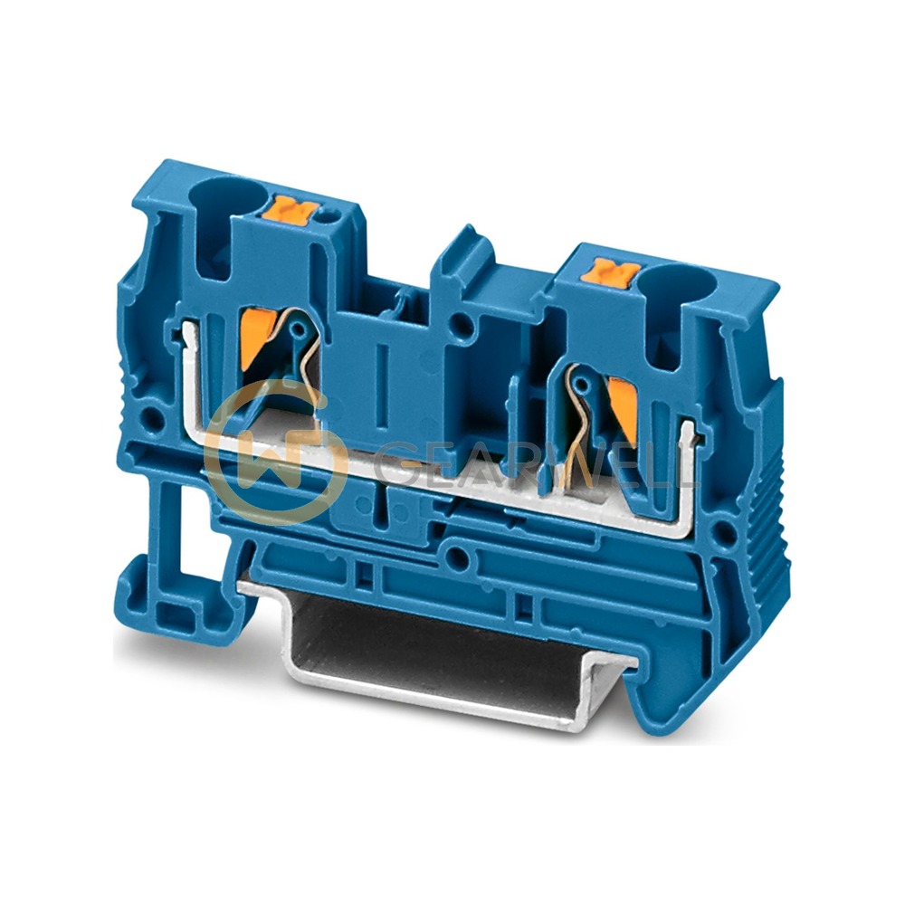 Phoenix Contact 3211760 PT 4 BU Feed-Through Terminal Block