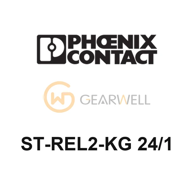 Phoenix Contact ST-REL2-KG 24/1 Relay Connector, 24 V AC/DC, 1 N/O