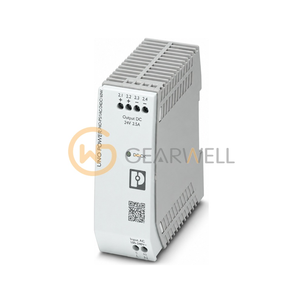Phoenix Contact UNO-PS/1AC/24DC/ 60W Primary-Switched Power Supply
