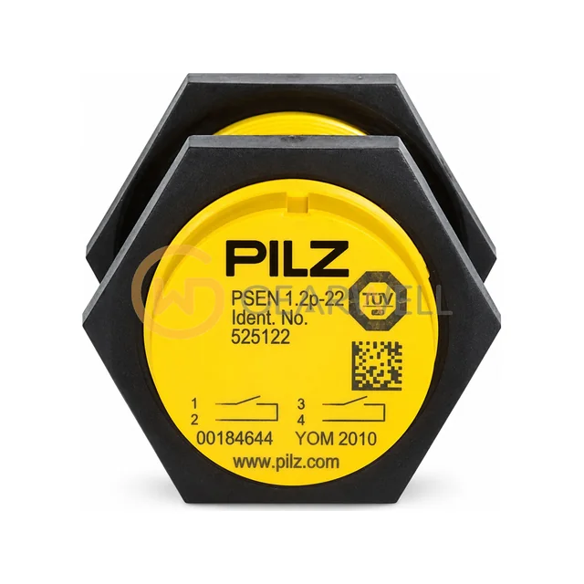 PILZ 525122 PSEN 1.2p-22/8mm/ix1/ 1 switch Magnetic Safety Switch
