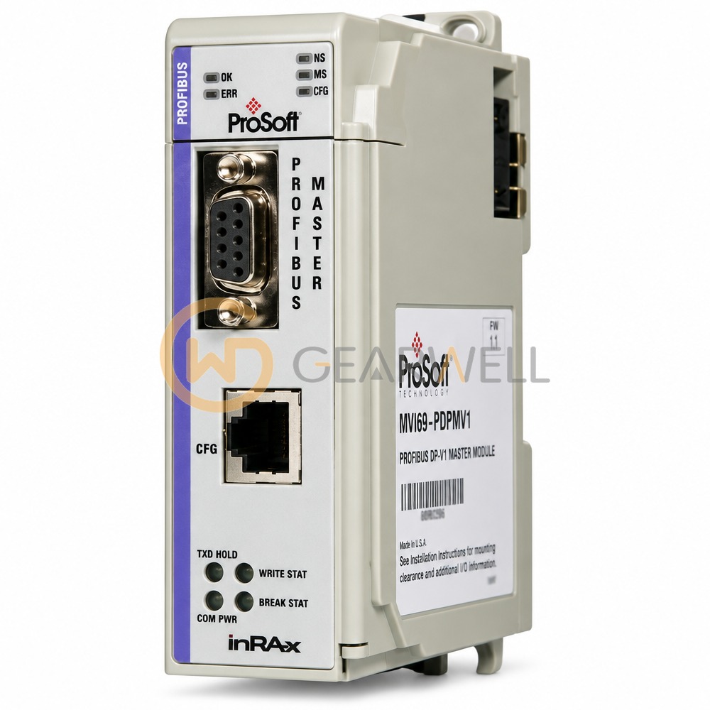ProSoft Technology MVI69-PDPMV1 inRAx PROFIBUS DP-V1 Master Module