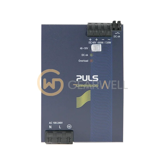 PULS QS20.481 48 V 10 A 480 W 1-Phase DIN Rail Power Supply
