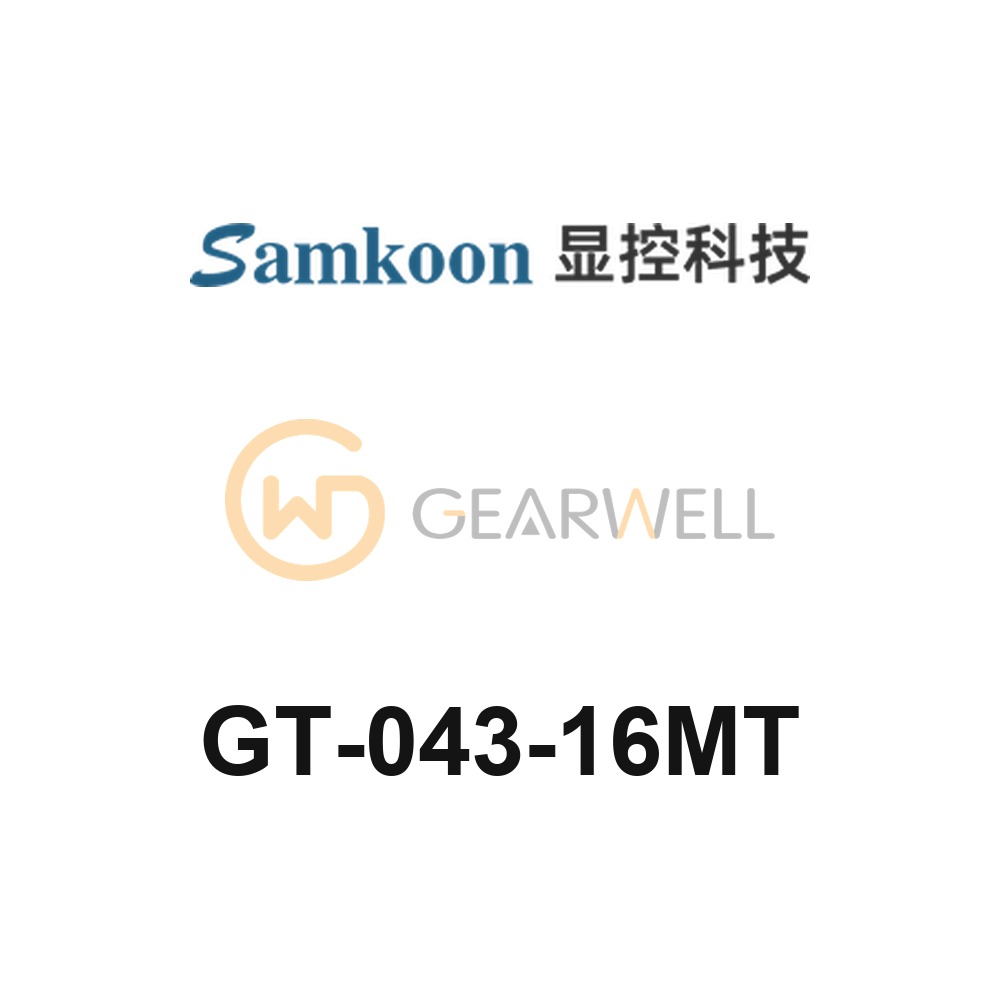 SAMKOON GT-043-16MT GT Series 4.3-inch HMI PLC All-in-One Unit