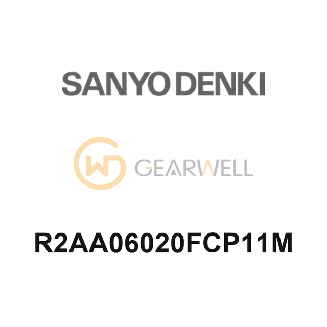 Sanyo Denki R2AA06020FCP11M SANMOTION R AC Servo Motor 200 W