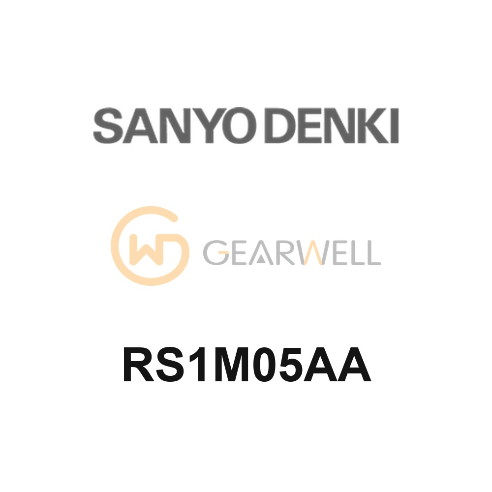 Sanyo Denki RS1M05AA SANMOTION R AC Servo Amplifier